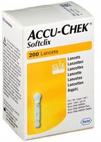 Lancetės ACCU CHEK SOFTCLIX, 200 vnt.