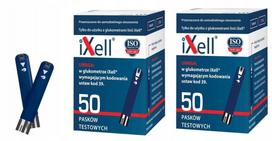 Gliukozės matavimo juostelės iXell, 50 vnt.