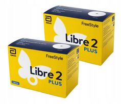 Gliukozės jutiklis Freestyle Libre 2 Plus su signalizacija, 2 vnt.