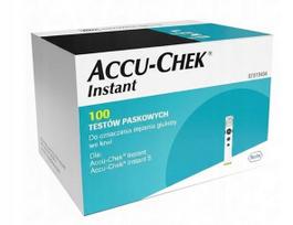 Gliukozės matavimo juostelės Accu-Chek Instant, 100 vnt.