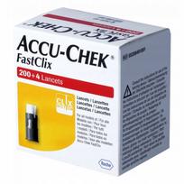 Lancetės Accu-Chek Fastclix, 204 vnt.