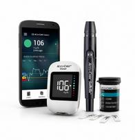 Gliukozės matuoklis Accu-Chek Instant su juostelėmis ir lancetėmis