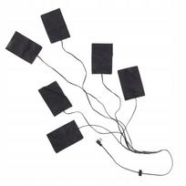 Lengva USB liemenės šildymo pagalvėlė, 6 vnt., 9 W