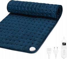 Šildanti pagalvėlė nugarai MYCARBON, 60 x 30 cm, tamsiai mėlyna