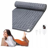 Elektrinis šildantis kilimėlis nugarai ir kaklui, 92x50 cm, laikmatis, automatinis išsijungimas