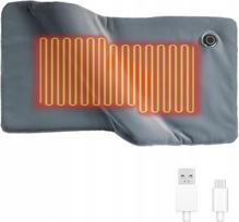 Elektrinė USB šildanti pagalvėlė, 30x60 cm, 5 V, 3 šildymo lygiai