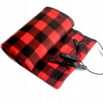 Automobilinė šildoma flanelinė antklodė 48W, 12V, elektrinė