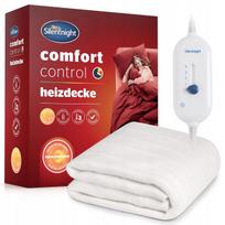 Elektrinė šildanti antklodė Silentnight Comfort Control, 150 x 140 cm, balta