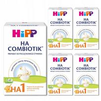 Kūdikių pieno mišinys HiPP HA 1 Combiotik, hipoalerginis, nuo gimimo, 5 x 350 g
