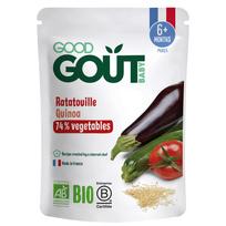 Ekologiška daržovių troškinio ir bolivinės balandos tyre, Good Gout, 190 g