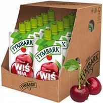 Tymbark obuolių, vyšnių ir bananų vaisių tyrelė, 120 g, 12 vnt.