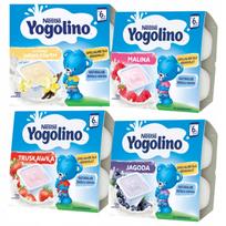 Pieno ir vaisių desertas kūdikiams Nestlé Yogolino, nuo 6 mėn., 4 x 400 g