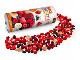 Liofilizuotų braškių ir aviečių mišinys MIXIT, 150 g