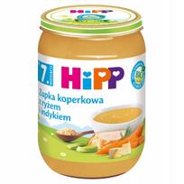Ekologiška HiPP krapų sriuba su ryžiais ir kalakutiena, nuo 7 mėn., 190 g