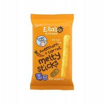 Kukurūzų lazdelių užkandis su morkomis vaikams Ella's Kitchen, 16 g