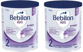 Pienas kūdikiams su pieno baltymų alergija BEBILON PEPTI 2 SYNEO, 2 x 400 g