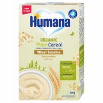 Ekologiška HUMANA manų košė be pieno, nuo 4 mėn., 200 g