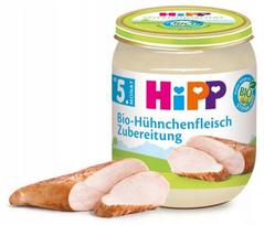 Ekologiška vištienos tyrė su rapsų aliejumi HIPP, 125 g
