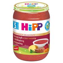 Kūdikių sriuba HIPP, burokėlių ir jautienos, nuo 5 mėn., 190 g