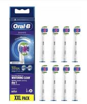 Elektriniai dantų šepetėlio antgaliai Braun Oral-B 3D White EB18, 8 vnt.