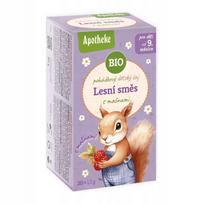 Vaikiška arbata su miško vaisiais ir avietėmis, BIO, 20 pakelių, Apotheke