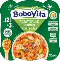 TROŠKINYS SU PAUKŠTIENA IR BULGURU BOBOVITA, nuo 12 mėn., 250 g