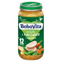 Troškinys su vištiena ir špinatais Bobovita, nuo 12 mėn., 250 g