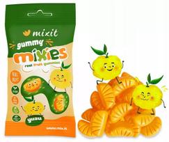 Guminukai vaikams be cukraus MIXIT, įvairių vaisių, YUZU, 35 g
