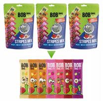 Vaisiniai užkandžiai BOB SNAIL, 7 skoniai, 3 x 14 g, 100% vaisiai