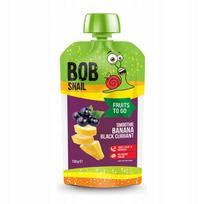 Vaisių tyrelė Bob Snail, bananaų ir juodųjų serbentų, 120 g