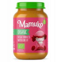 Ekologiška morkų, bulvių ir jautienos tyrelė vaikams Mamuko, nuo 6 mėn., 190 g
