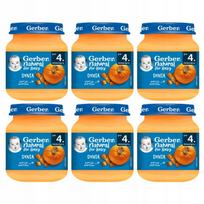 Moliūgų tyre Gerber kūdikiams nuo 4 mėn., 125 g