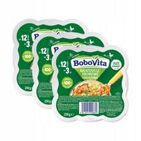 Vištienos ir daržovių troškinys su bulguru BoboVita, nuo 12 mėn., 3 x 250 g