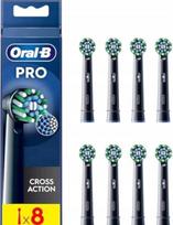 8 vnt. Braun Oral-B Cross Action elektrinio dantų šepetėlio antgaliai