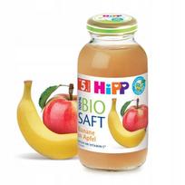 Ekologiškos vaisių sultys HIPP, bananų ir obuolių, 200 ml
