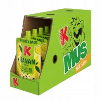 Obuolių ir bananų tyrelė KUBUŚ, 10 x 200 g
