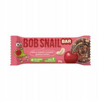 Avižinis batonėlis su obuoliais, vyšniomis ir anakardžiais, 35 g, BOB SNAIL