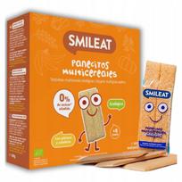 Ekologiški moliūgų ir bananų trapučiai be cukraus SMILEAT, nuo 8 mėn., 60 g