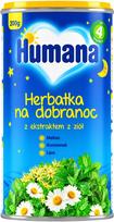 Vaikiška žolelių arbata HUMANA nuo 4 mėn., 200 g, ramiam miegui