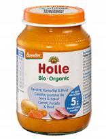 Kūdikių tyrelė su jautiena HOLLE, nuo 5 mėn., 190 g