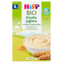 Ekologiška HiPP daržovių košė su soromis, ryžiais ir kukurūzais, be pieno, 200 g