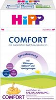 Specialus HiPP Comfort pieno mišinys kūdikiams nuo dieglių ir vidurių užkietėjimo