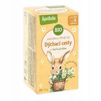 Vaikų žolelių arbata kvėpavimo takams su ramunėlėmis BIO, 20 pak., Apotheke