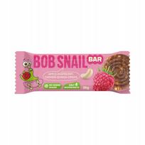 Kvinojos batonėlis su obuoliais, avietėmis ir vyšniomis, 35 g, BOB SNAIL