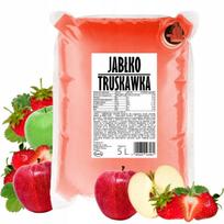 Obuolių ir braškių sultys 100%, be pridėtinio cukraus, 5 l