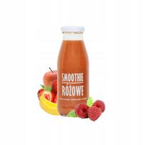 Vaikiškas vaisių glotnutis su avietėmis, braškėmis ir bananais, 240 ml