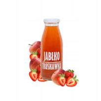 Obuolių ir braškių sultys 100 % natūralios, 250 ml