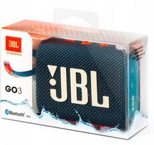 Nešiojama garso kolonėlė JBL GO 3, mėlyna-rožinė, Bluetooth