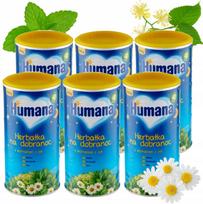Vaikiška arbata HUMANA nuo 4 mėn., 200 g, 6 vnt., ramiam miegui