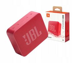 Nešiojama kolonėlė JBL GO Essential 2, raudona, Bluetooth, atspari vandeniui (IP67), USB-C